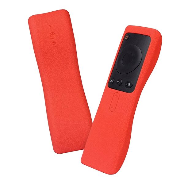 Tuff-Luv Silicone Case for the Xiaomi Mi TV Box - Remote Case - Red