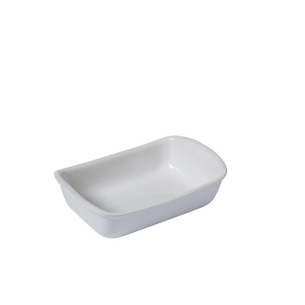 Pyrex - 22cm Supreme Ceramic Rectangular Roaster - White