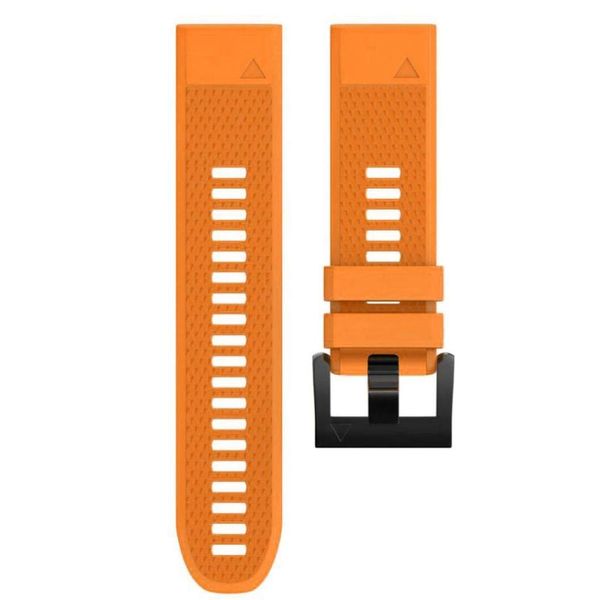 Silicone Band for Garmin Fenix 5 Plus - Orange (22mm)