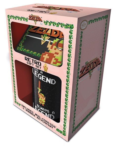 The Legend Of Zelda: Retro Gift Set (Parellel Import)