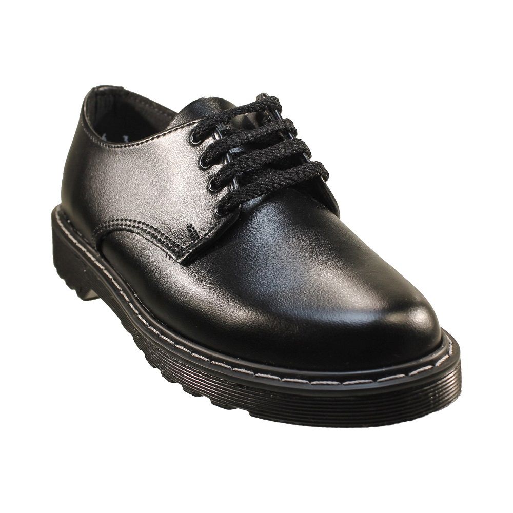 Buccaneer Junior Genuine Leather School Shoes - Black | Shop Today. Get ...