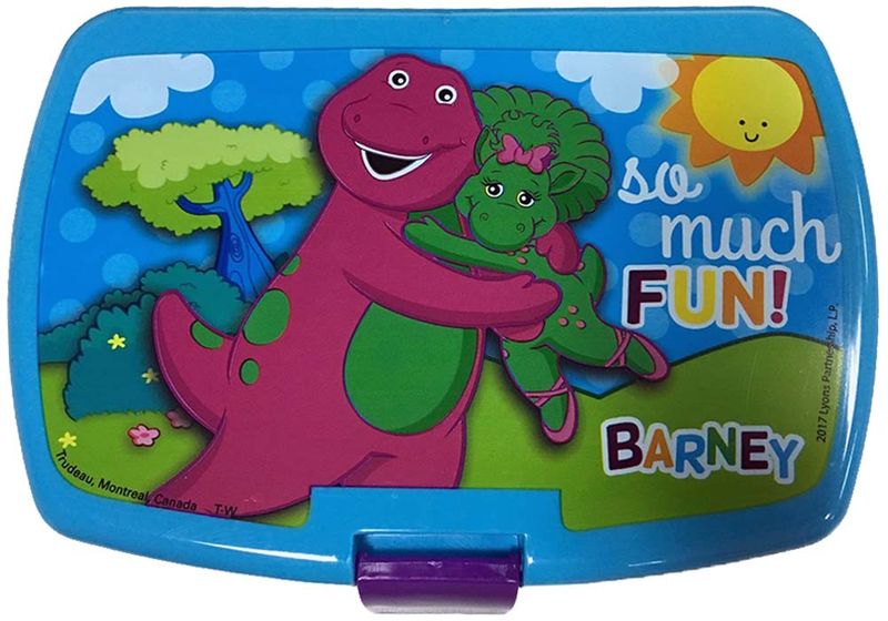 Barney JR Latch 2 Sandwich Box