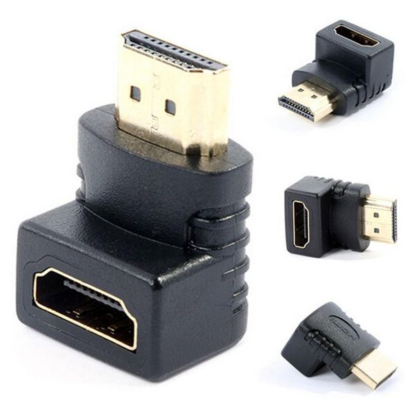 Baobab HDMI Male to Female Adapter with 90 Degree Down