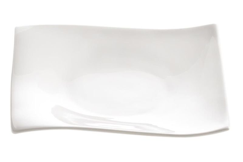 Maxwell &amp; Williams - 23cm Basics Motion Square Entree Plate - Set of 4