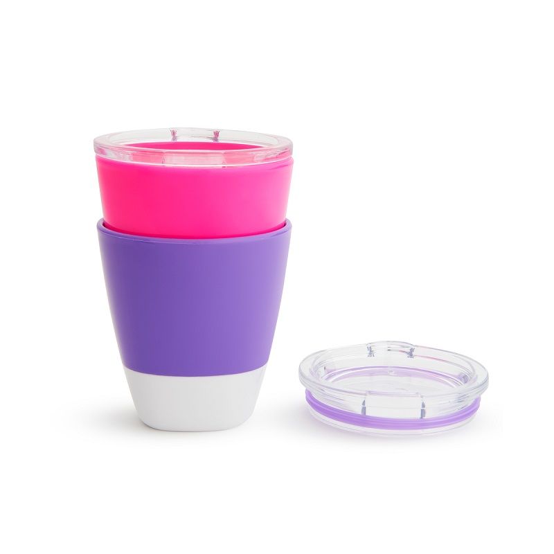 Munchkin Splash Cups 237ml - 2-Pack- Pink/Purple | Shop Today. Get it ...