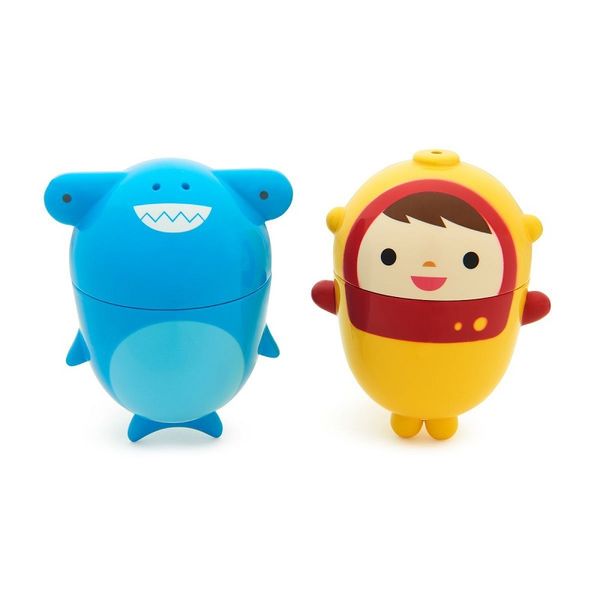 Munchkin Clean Squeeze Mould-Free Bath Squirts - Scuba &amp; Shark