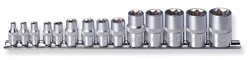 Jonnesway - Drive Star Socket Set - Set of 14