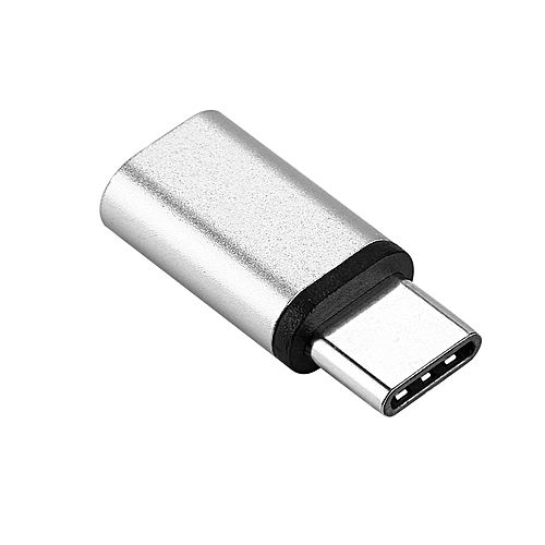 USB Type-C to Micro USB Adapter - Silver