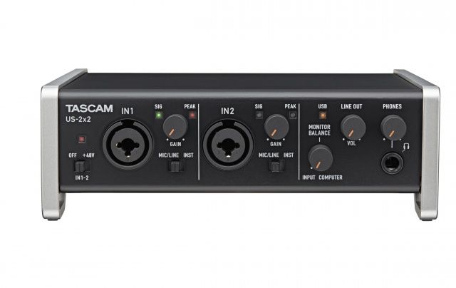 Tascam US-2x2 USB Audio/MIDI Interface