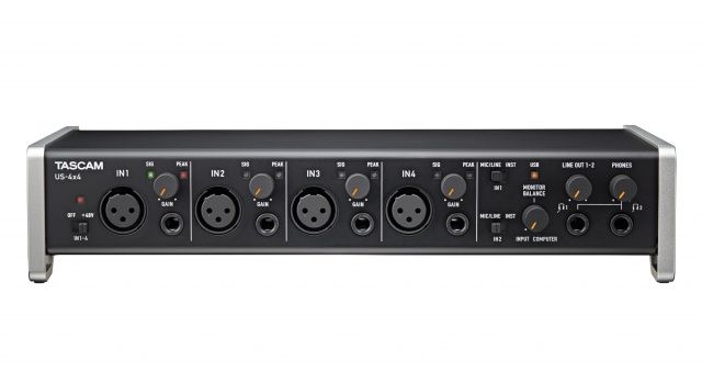 Tascam US-4x 4 USB Audio/MIDI Interface