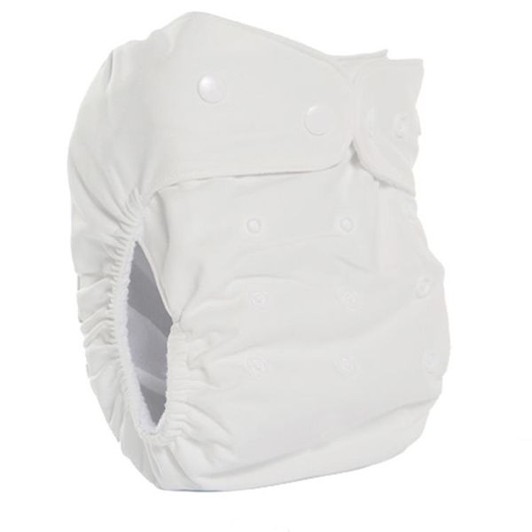 Fancypants Microfibre Cloth Nappy - Coconut White