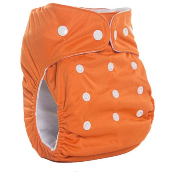 Fancypants Microfibre Cloth Nappy - Tangerine Orange