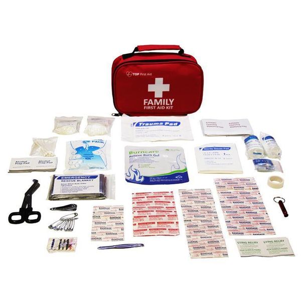 Family First Aid Kit In Bag