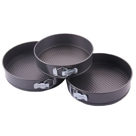Nonstick Round Shape Cake Mould Set - 3 piece, Shop Today. Get it  Tomorrow!