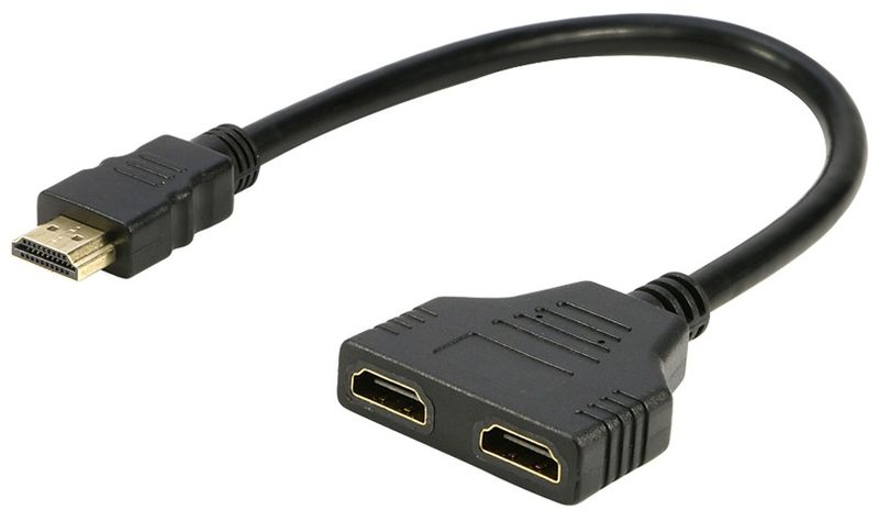 Baobab HDMI/M To 2-Port HDMI/F Splitter Cable
