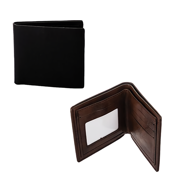 Men's Pu Leather Wallet - 12x9.5cm (Bulk Pack x 6)