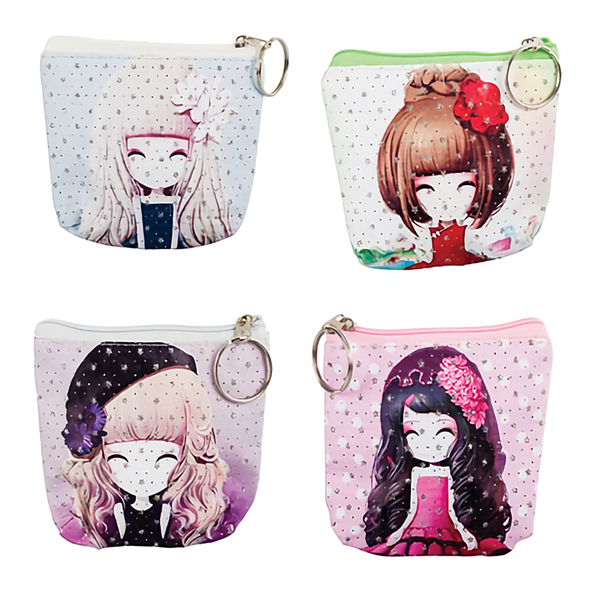 Girls Purse - (Bulk Pack x 8)