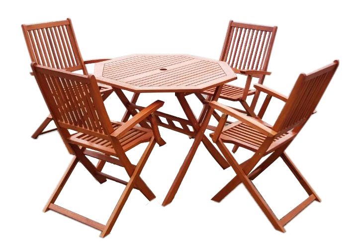 4 Seater Wooden Patio Set