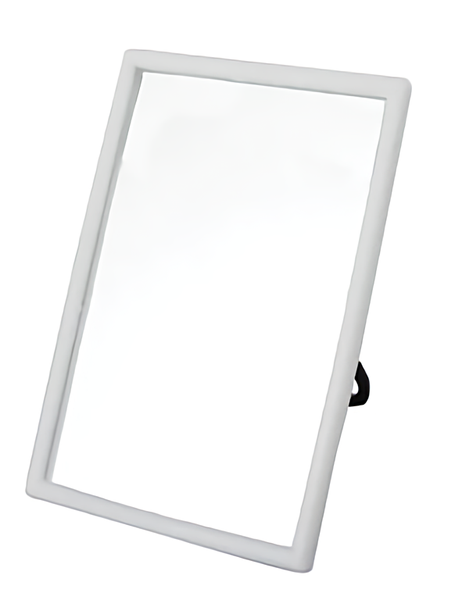 Plastic Standing Mirror - 7x10cm (Bulk Pack x 4)