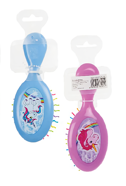 Unicorn Design Hair Brush (Bulk Pack x 6)