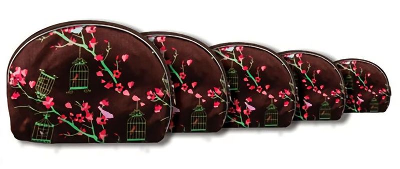 Satin Cosmetic Bag (Bulk Pack x 6)