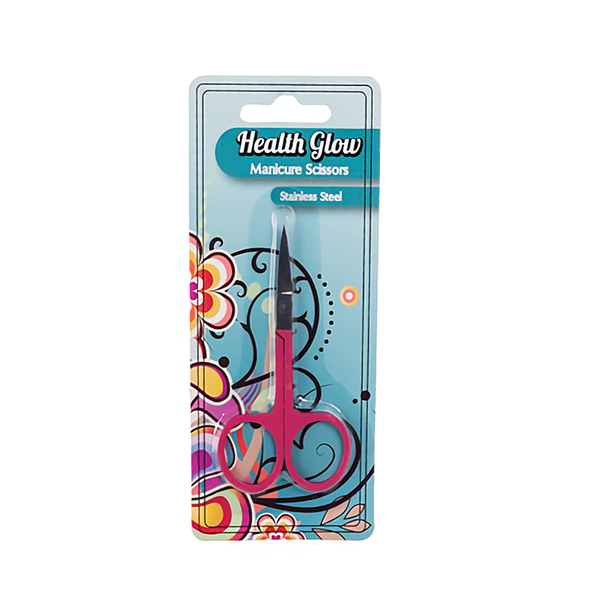 Health Glow Manicure Scissors (Bulk Pack x 5)