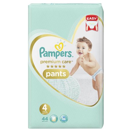 Pampers Premium Care Pants - Size 4, 44 Nappies, Airflow Skin Comfort, Shop Today. Get it Tomorrow!