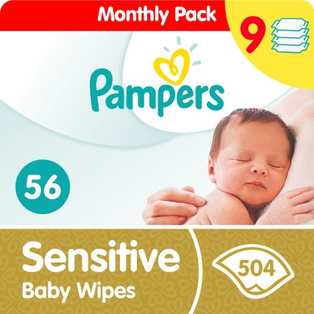 pampers 504 wipes