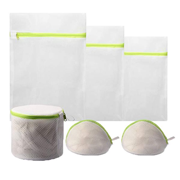 Mesh Laundry Bags for Lingerie - 6 Pack