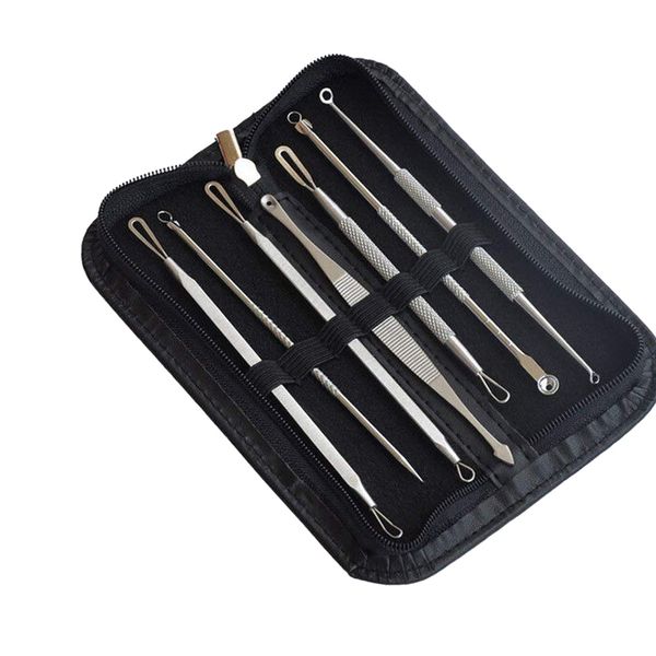 Blackhead &amp; Pimple Removing Tool Kit - 7 Piece