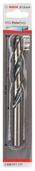 Bosch - Metal Drill Bit HSS Pointteq - 13.0mm