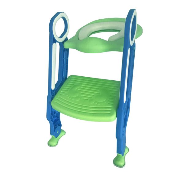 Children Toilet Seat Chair - Blue &amp; Green