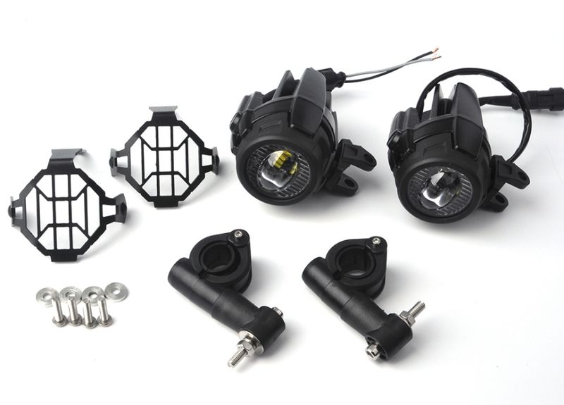 Twisted Throttle LED Spotlight Kit for Motorcycles