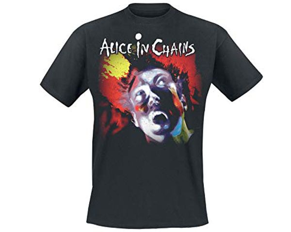 RockTs Mens Alice in Chains Facelift T-Shirt