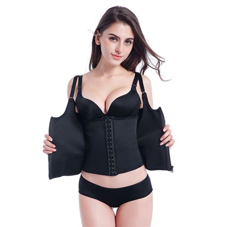 Double Layer Slimming Body Shaper - Black, Shop Today. Get it Tomorrow!