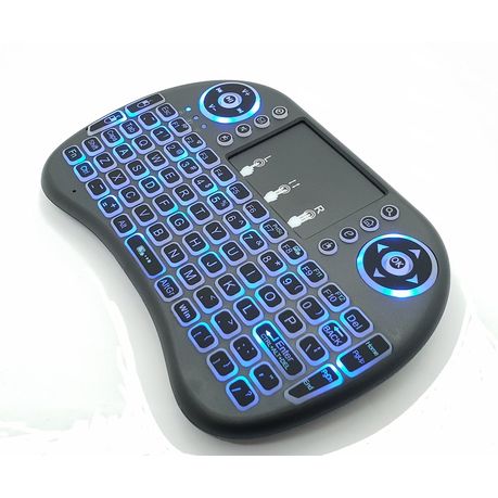 baobab mini wireless backlit multimedia keyboard with touchpad