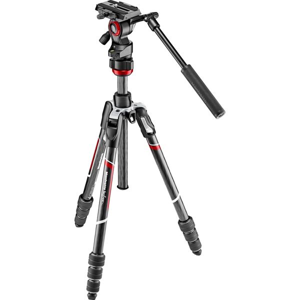 Manfrotto Befree Carbon Twist Tripod With Befree Live Video Head