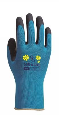 Good Roots Garden Glove Flora - Aqua Blue - W43603