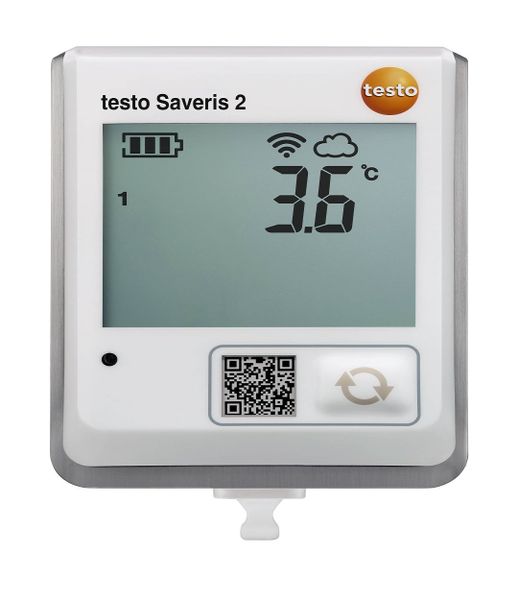 testo Saveris 2 T1 WiFi Data Logger with Display &amp; Integrated NTC Temperature Probe