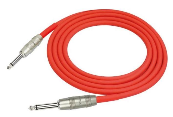 Kirlin 6m Instrument Cable - Red
