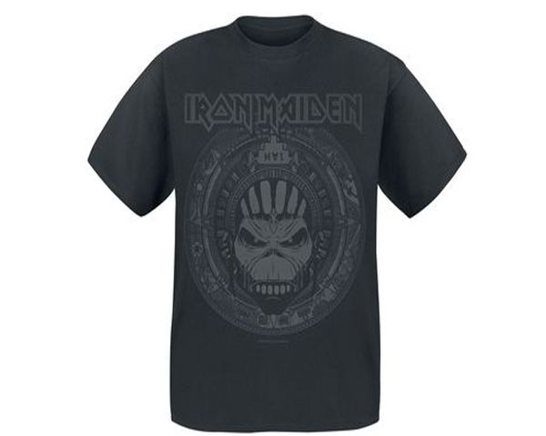 RockTs Men's Iron Maiden Book of Souls Skull T-Shirt