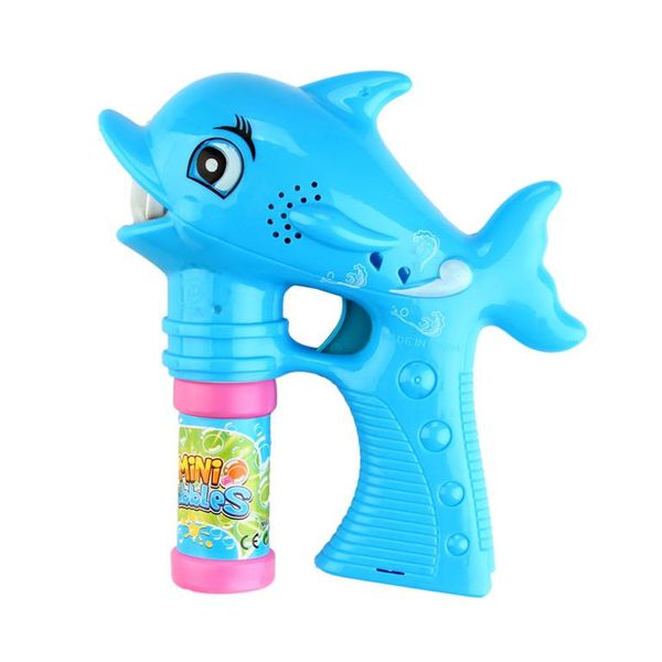 Dolphin Bubble Gun - Blue