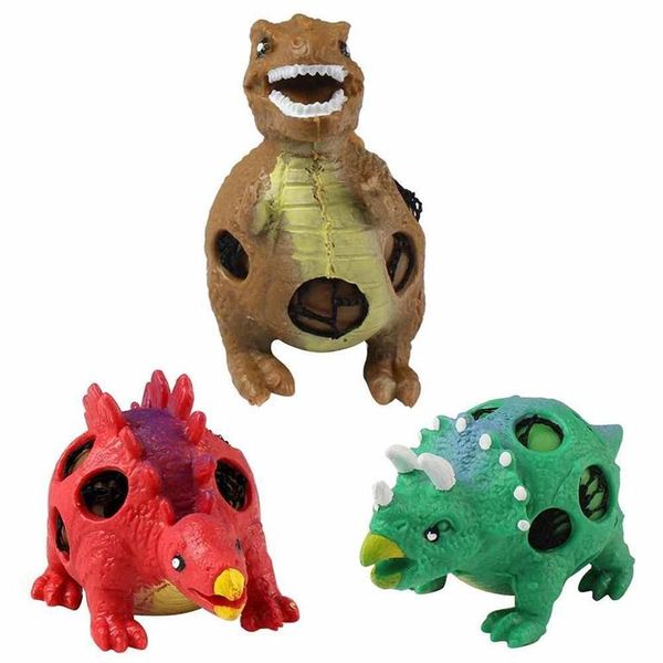 Funny Squishy Dinosaurs - Set of 3