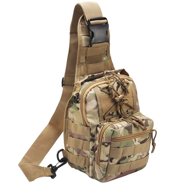 Tactical Shoulder Bag - CP Camouflage
