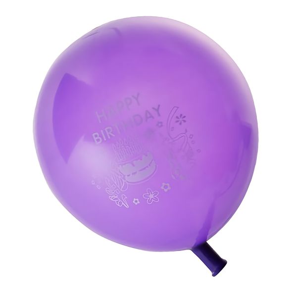 Bulk Pack x24 Happy Birthday Print Helium Balloons - Red