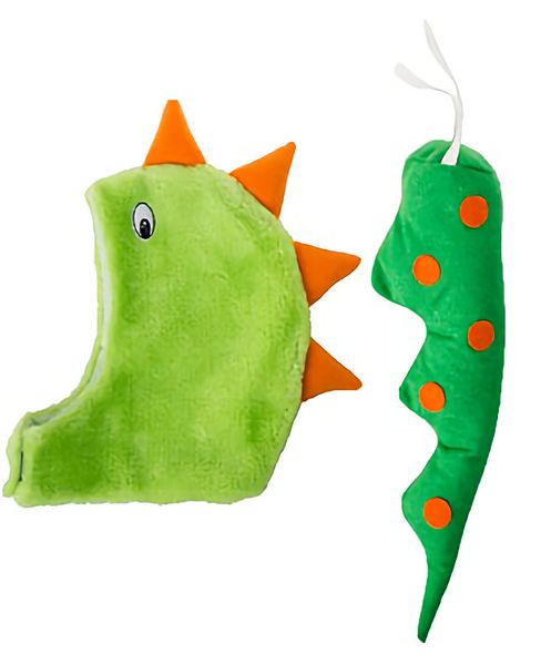 Bulk Pack x4 Dress Up Dinosaur Plush Hood &amp; Tail