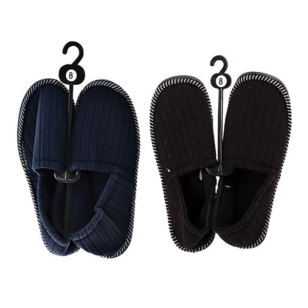Slippers with Binding &amp; Tapered Solle - Bulk Pack x 2 (Size: 10)