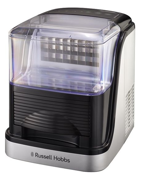 Russell Hobbs - Clear Square Ice Maker - Black