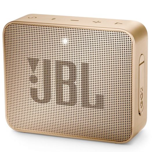 JBL Go 2 Portable Bluetooth Speaker - Champagne