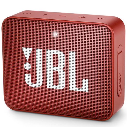 JBL Go 2 Portable Bluetooth Speaker - Red